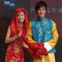 Kangta “kết hôn” cùng Huỳnh Thánh Y